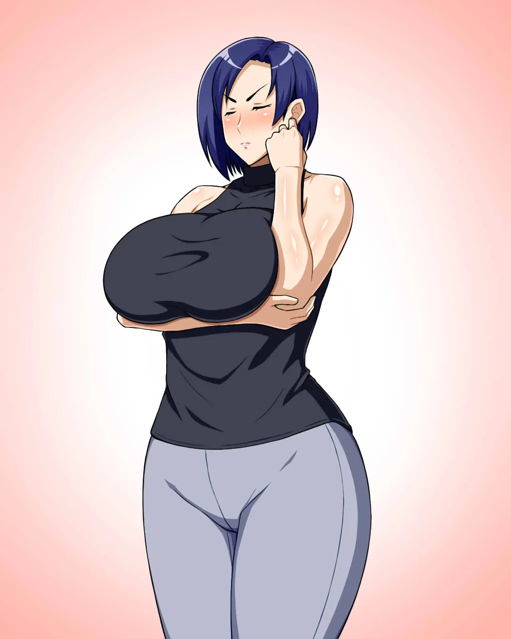 Bakunyuu Kimottama Mama Ga Yoso No Ko No BodyCon Mama Onaho Ni Sarete Shimau Hanashi | 폭유 기쎈 엄마가 다른 집 아이의 보디콘 엄마 오나홀이 되어버린 이야기